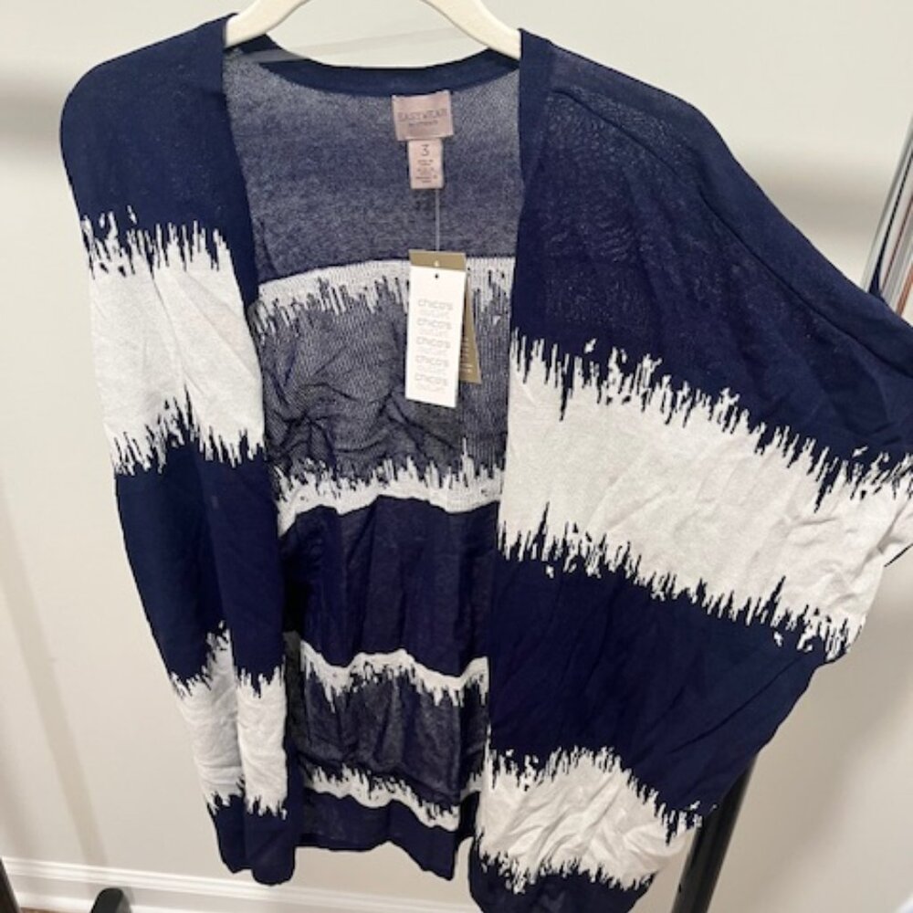 Midnight blue colored cardigan size 3